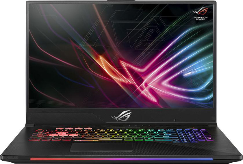 фото 17.3" Игровой ноутбук ASUS ROG Strix SCAR II GL704GM 90NR00N1-M01110, серый