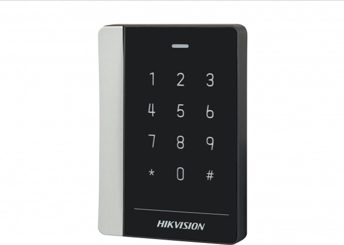 Считыватель Mifare карт Hikvision DS-K1102MK, черный
