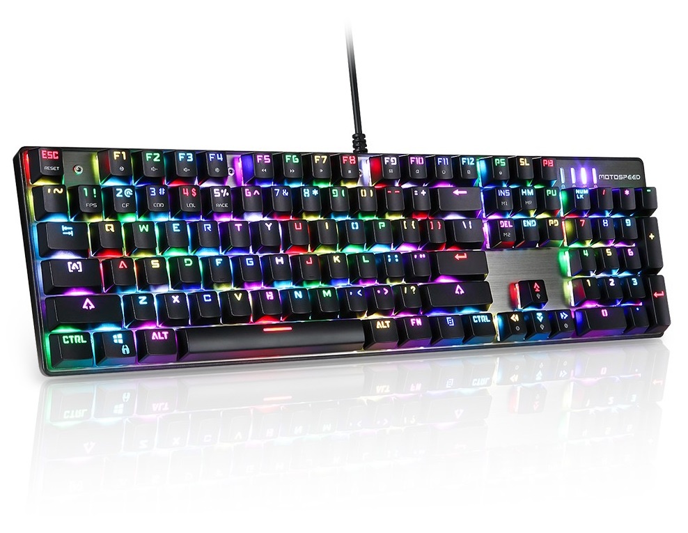 фото Игровая клавиатура Motospeed CK104 RGB, CK104 RGB