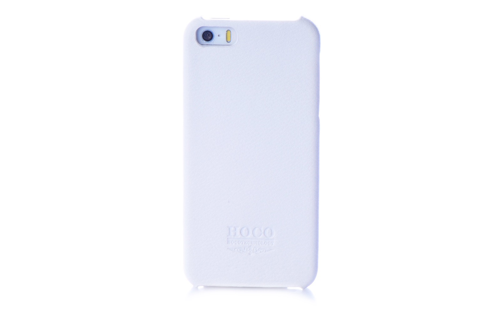 Чехол накладка iPhone 5/5S/SE Hoco кожа белый