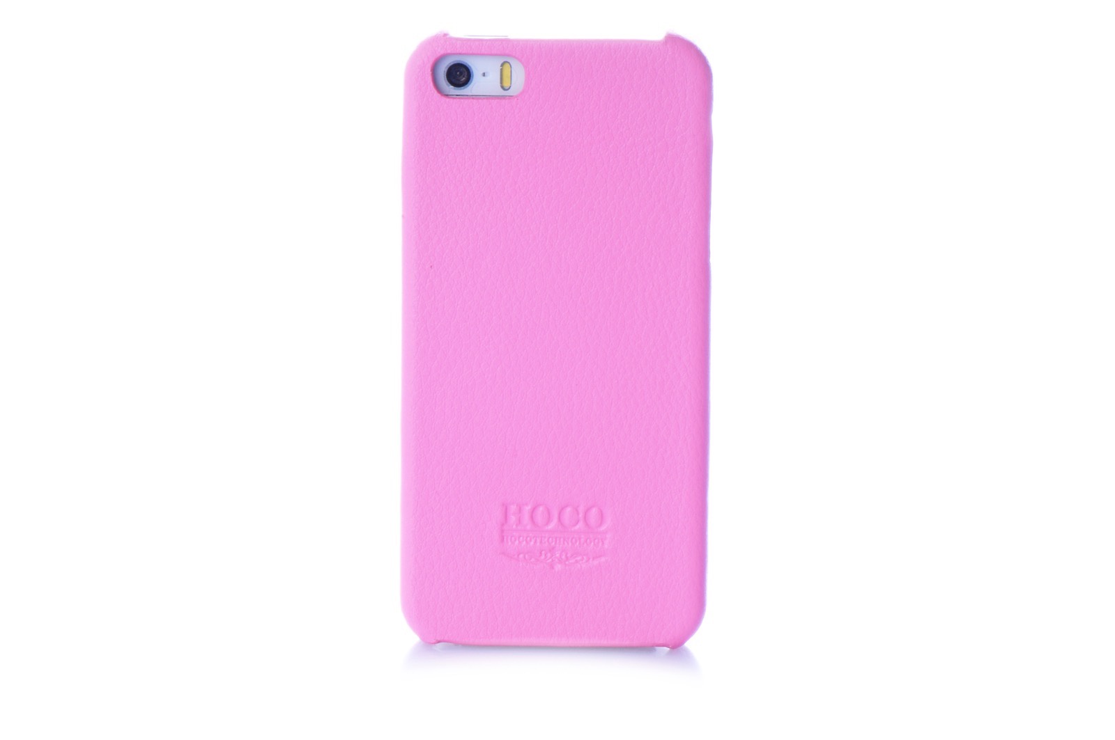 Чехол накладка iPhone 5/5S/SE Hoco кожа розовый