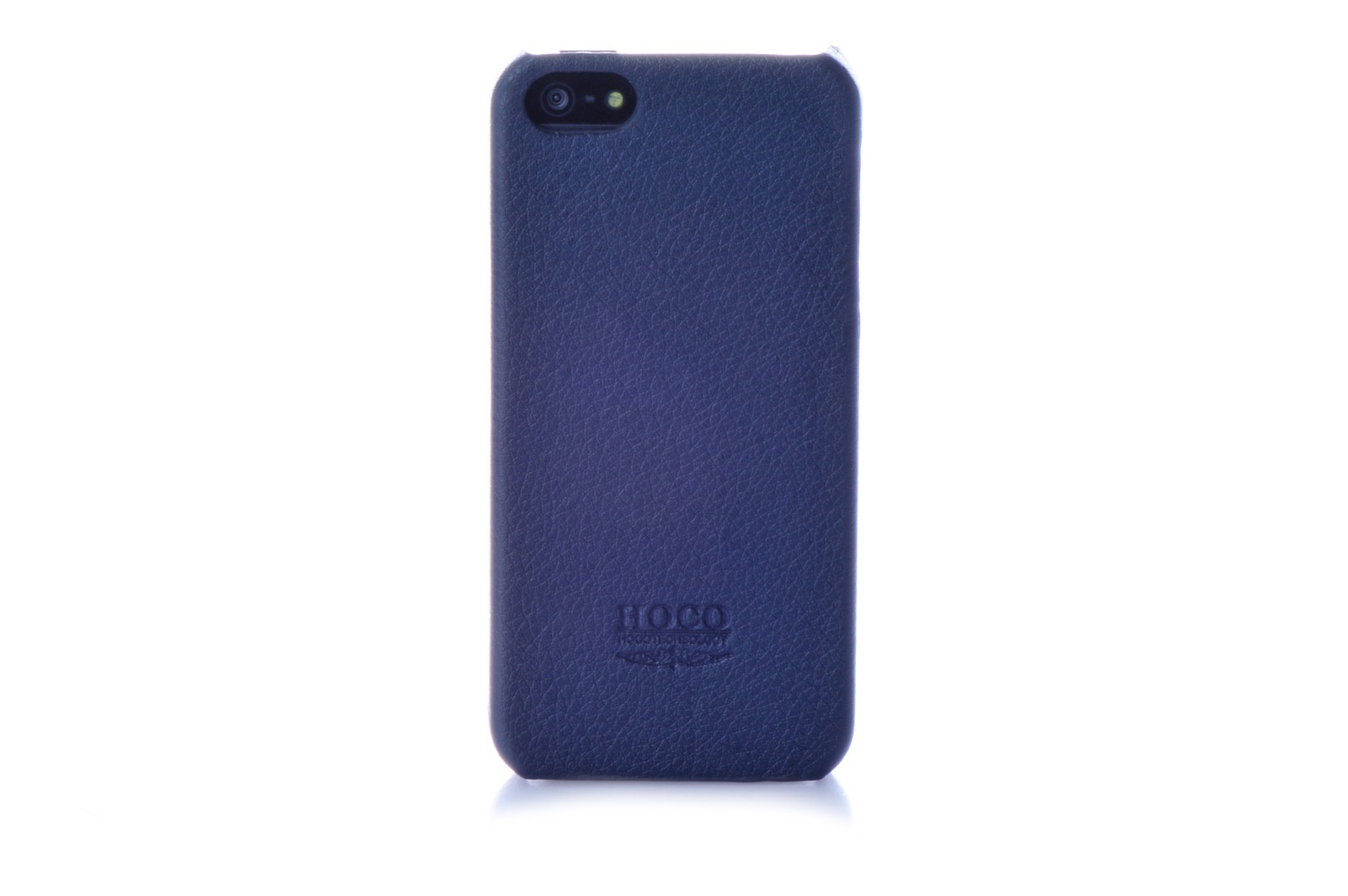 Чехол накладка iPhone 5/5S/SE Hoco кожа синий