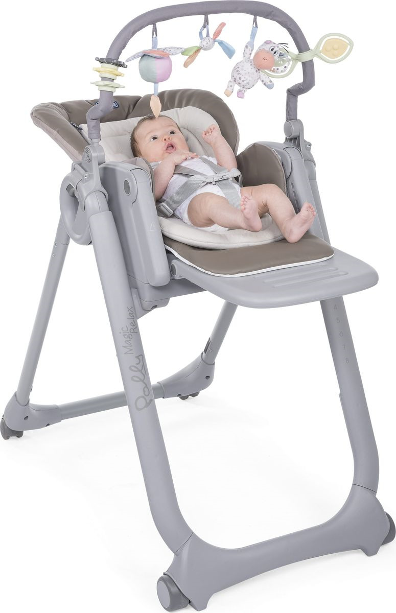 стульчик для кормления chicco polly magic 3 in 1