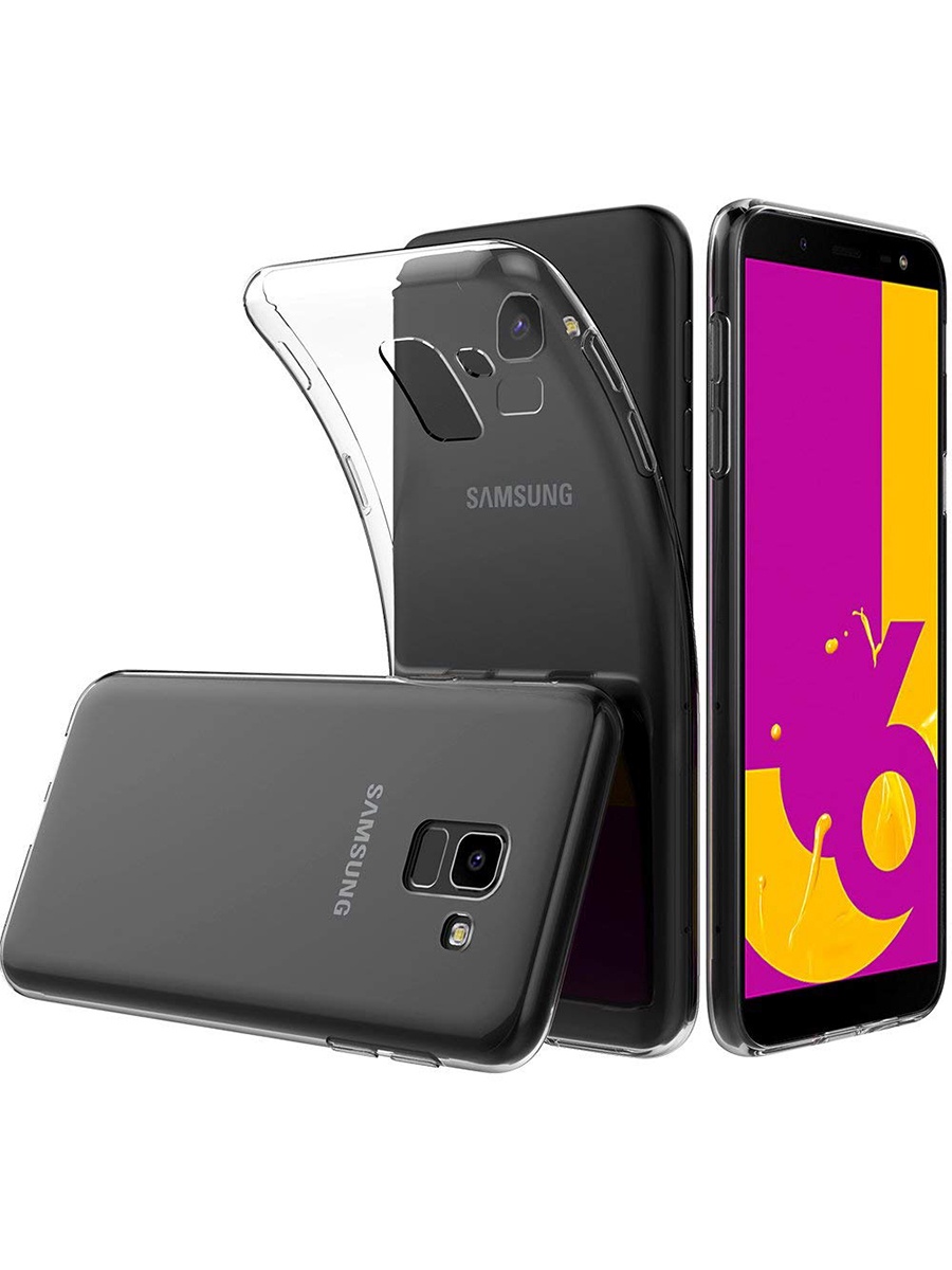Чехол/бампер Yoho для Samsung Galaxy J6 (2018), YCHSJ68C, прозрачный