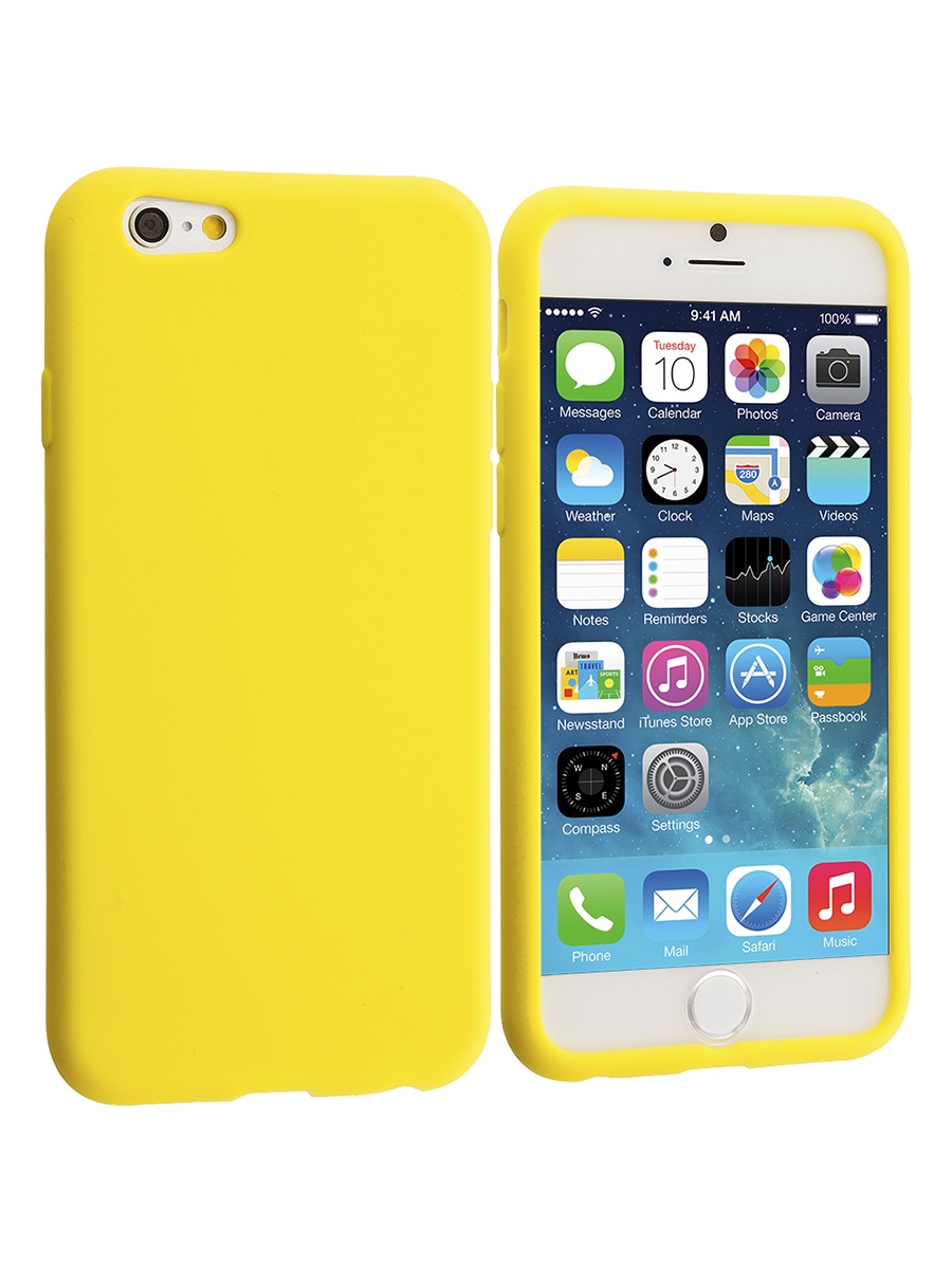 Чехол/бампер Yoho для iPhone 5/5S/SE, YCHI55SY, желтый