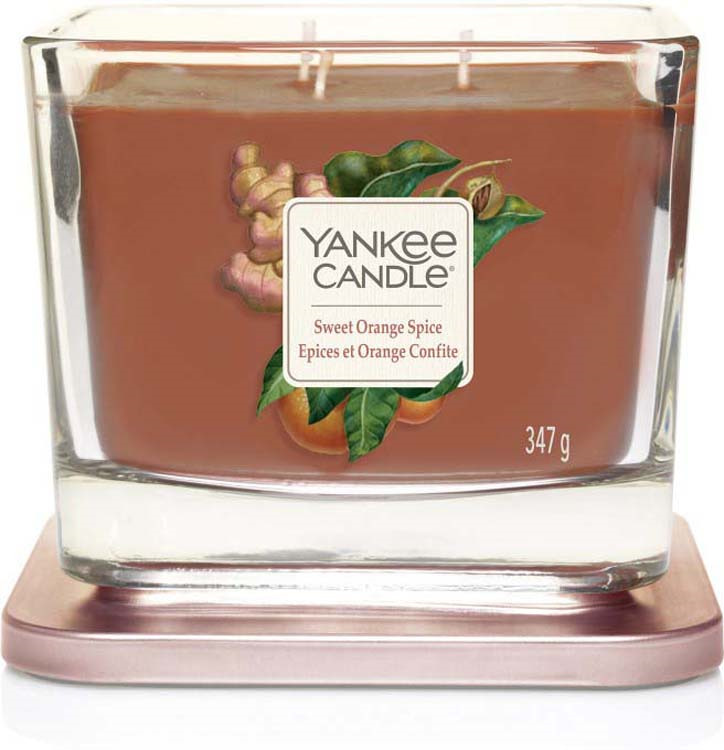 фото Свеча ароматизированная Yankee Candle "Elevation. Sweet Orange Spice / Сладкий пряный апельсин", средняя, 1591094E, 347 г