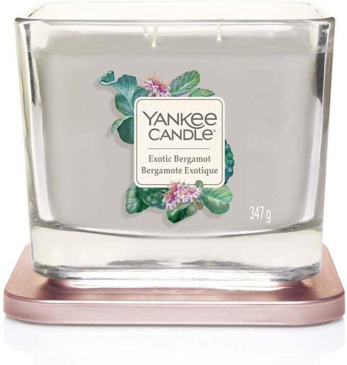 фото Свеча ароматизированная Yankee Candle "Elevation Exotic Bergamot / Экзотический бергамот" маленькая, 1591097E, 347 г