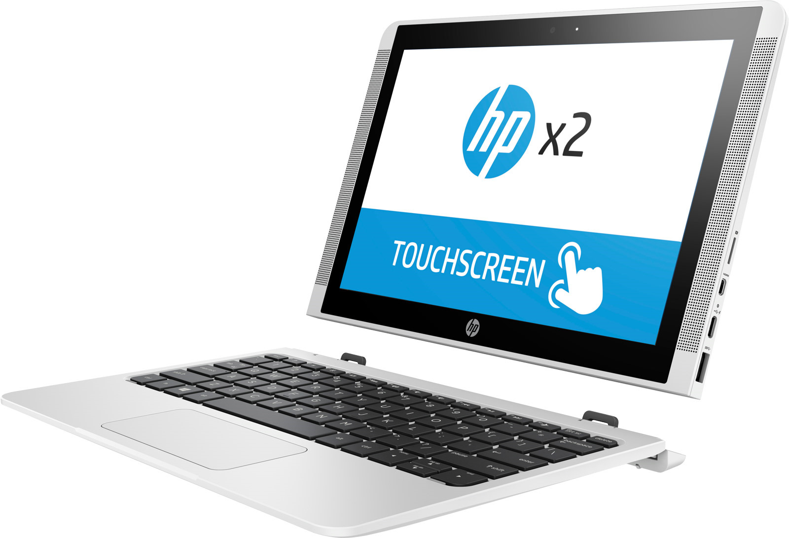 фото Ноутбук HP X2 Detachable 10-p002ur, Y5V04EA, 10.1", белый