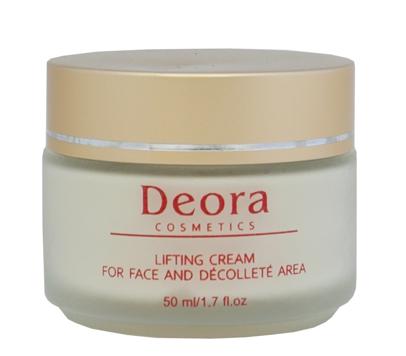 Лифтинг-крем для лица и области декольте Deora Cosmetics, 50 мл.
