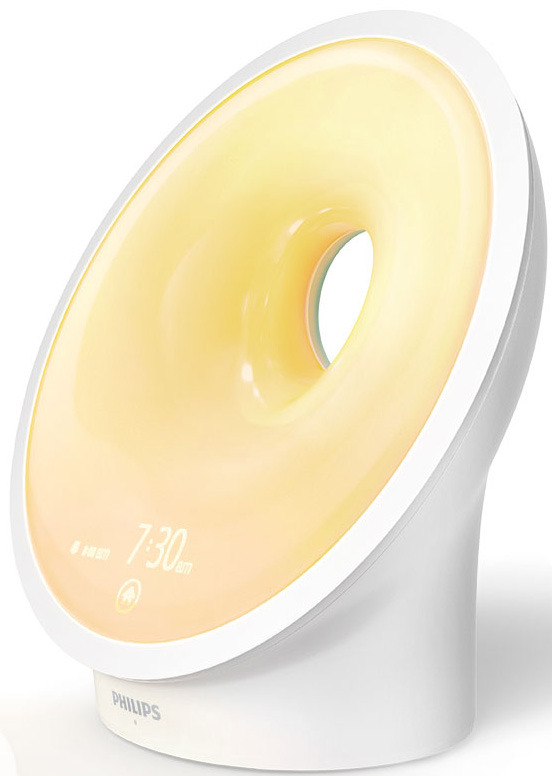 Световой будильник Philips Somneo Sleep & Wake-up Light, HF3650/70, белый, серый