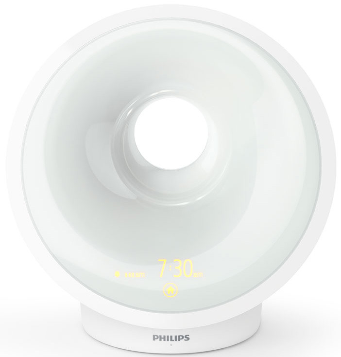 фото Световой будильник Philips Somneo Sleep & Wake-up Light, HF3650/70, белый, серый