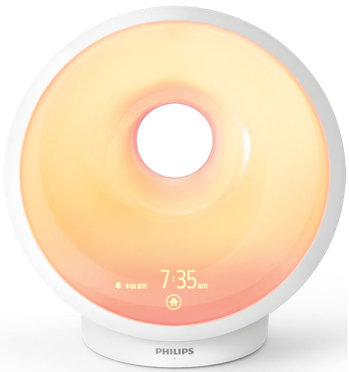 фото Световой будильник Philips Somneo Sleep & Wake-up Light, HF3650/70, белый, серый