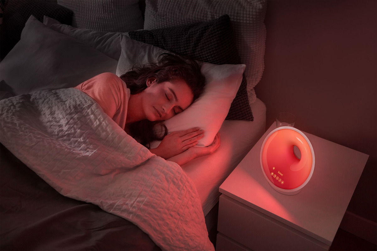 фото Световой будильник Philips Somneo Sleep & Wake-up Light, HF3650/70, белый, серый