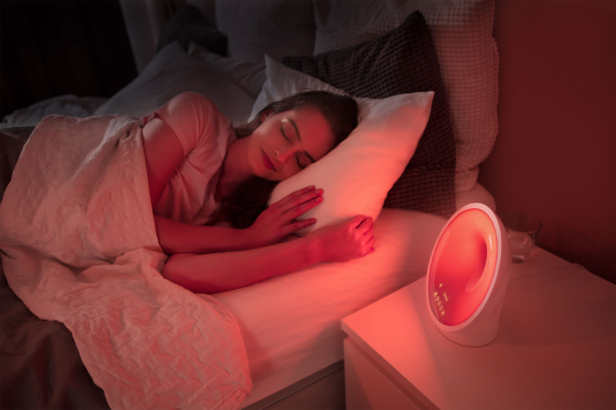 фото Световой будильник Philips Somneo Sleep & Wake-up Light, HF3650/70, белый, серый