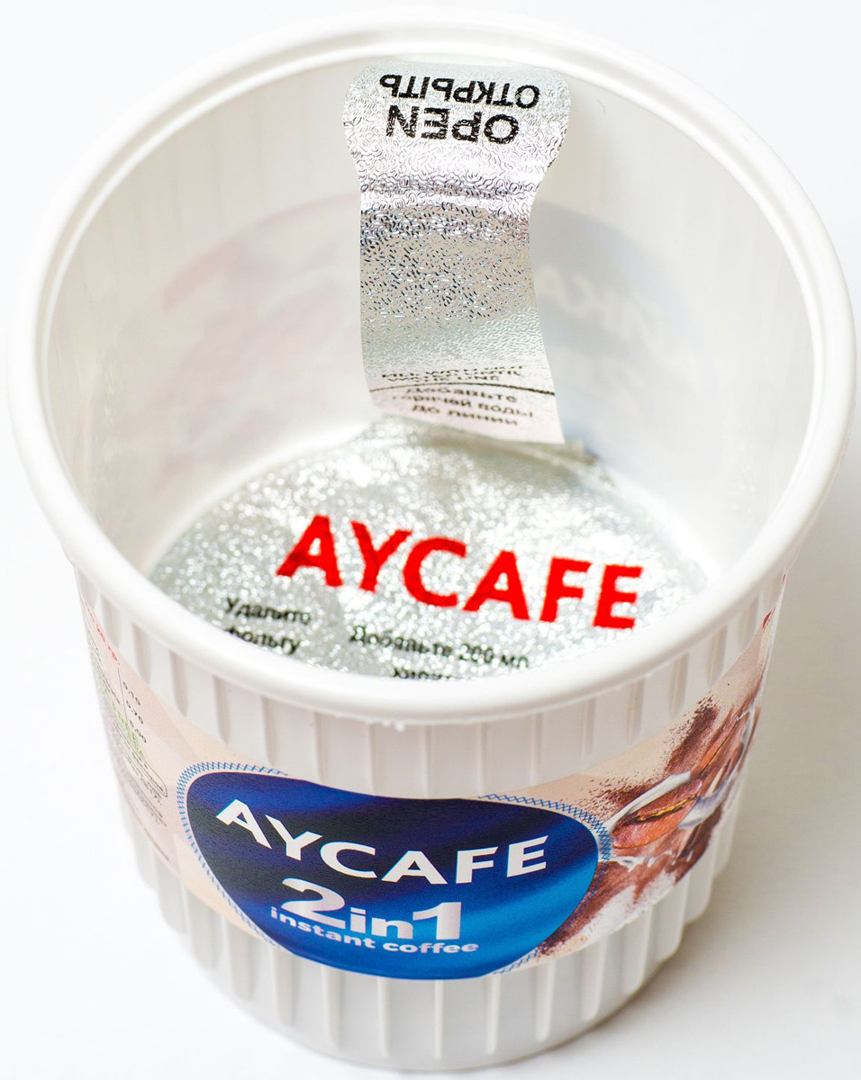 фото Быстрорастворимый кофе Aycafe "2 в 1", 5 шт по 20 г