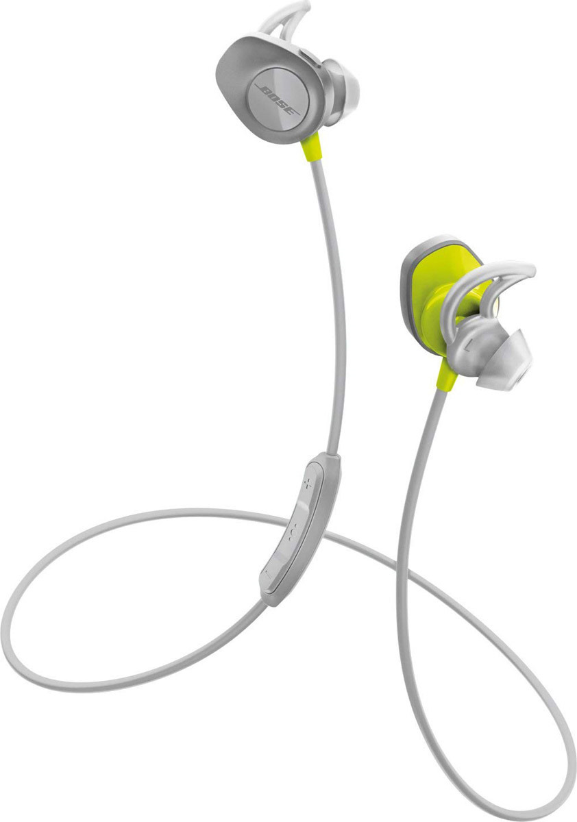 фото Наушники Bose SoundSport Wireless Headset, 761529-0030, желтый