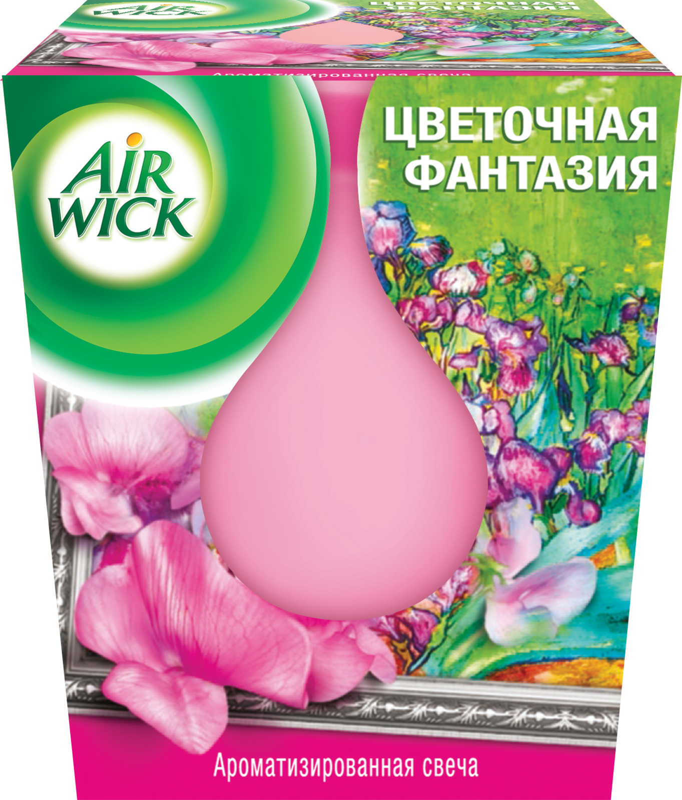 фото Свеча ароматизированная AirWick "Цветочная фантазия", 105 г