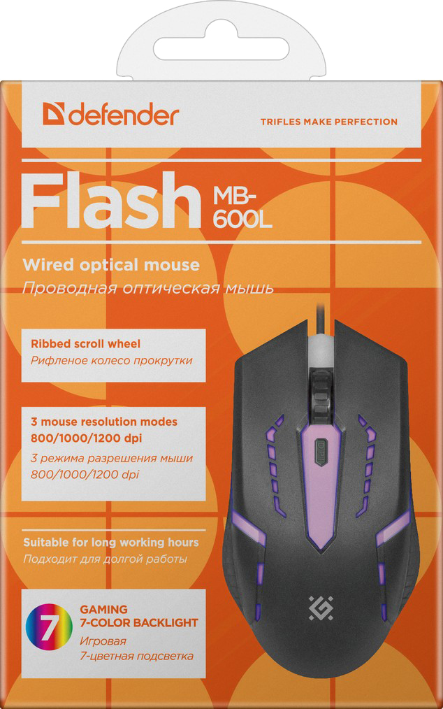 фото Мышь Defender Flash, MB-600L