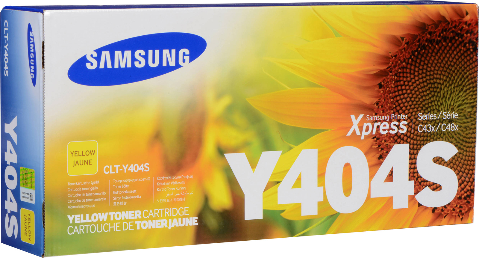 фото Картридж Samsung CLT-Y404S для SL-M430/SL-M480, желтый