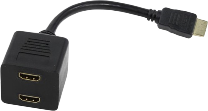 фото Кабель-переходник Telecom HDMI-M - 2X-HDMI-F, TA653, 0,2 м