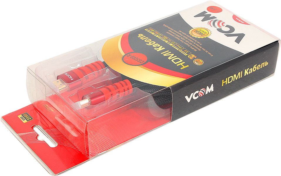 фото Кабель VCOM HDMI 19M/M ver 2.0, CG526S-1.8MR, 1,8 м