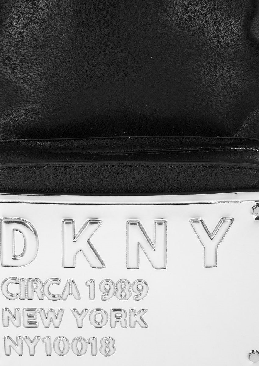 фото Рюкзак женский DKNY, R83KY632/BSV, черный, серебристый
