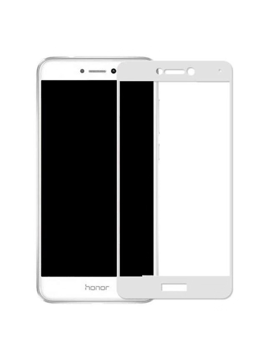 фото Защитное стекло YOHO для Huawei P8 Lite 2017 на полный экран 5D Full Screen, белый