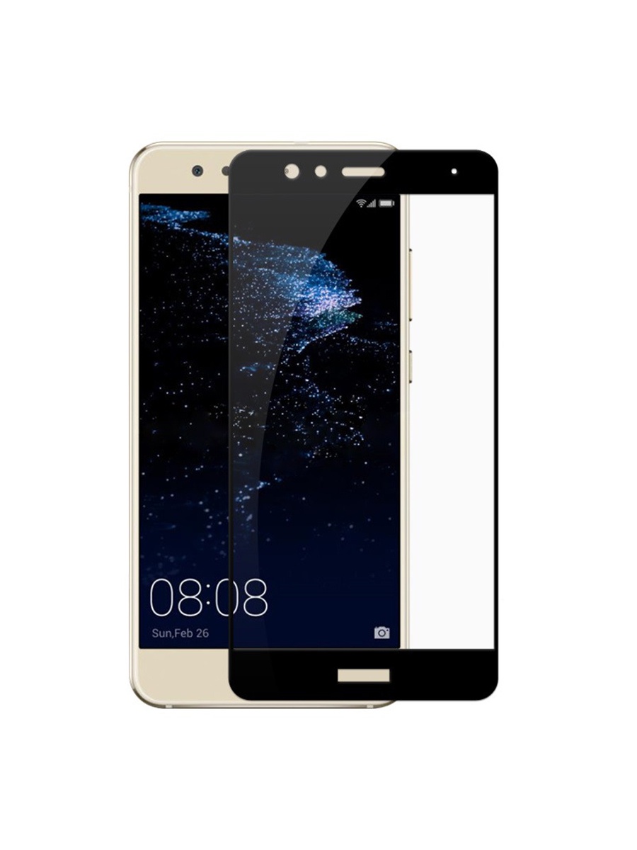 фото Защитное стекло YOHO для Huawei P10 Lite на полный экран 5D Full Screen, черный