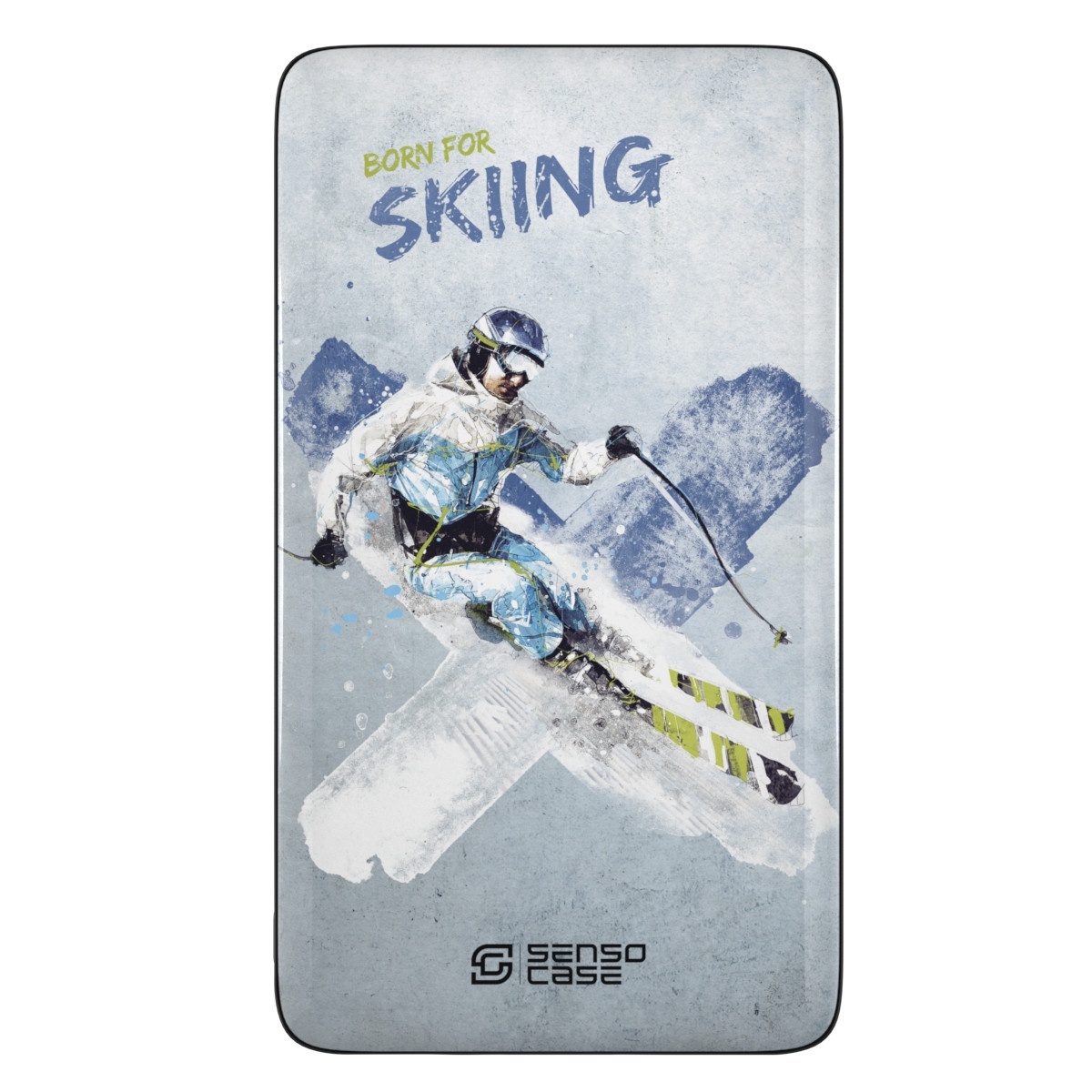 фото Внешний аккумулятор SensoCase "Лыжный спорт" Power Bank 10 000 mAh, SC-10K - ski, 100007