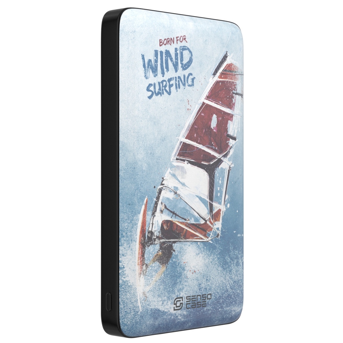 фото Внешний аккумулятор SensoCase "Виндсерфинг" Power Bank 10 000 mAh, SC-10K - windsurf, 100001