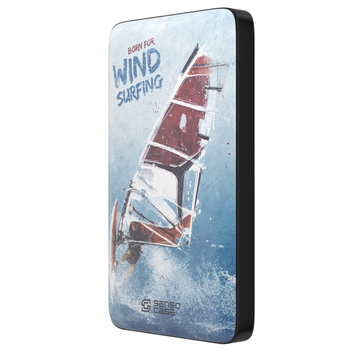 фото Внешний аккумулятор SensoCase "Виндсерфинг" Power Bank 10 000 mAh, SC-10K - windsurf, 100001