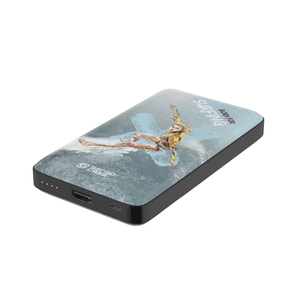 фото Внешний аккумулятор SensoCase "Серфинг" Power Bank 10 000 mAh, SC-10K - surf-girl, 100003