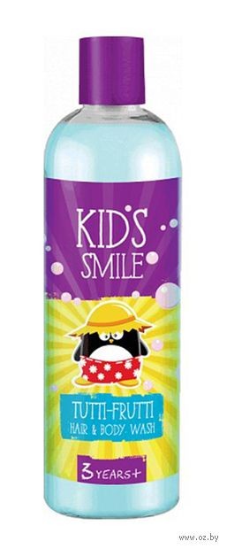 фото Детский шампунь-гель душ Фабрика Ромакс Kids Smile "Тутти Фрутти", 500 г