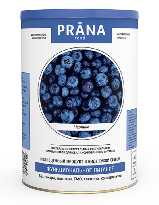 фото Фитнес питание PRANA food Коктейль - Черника