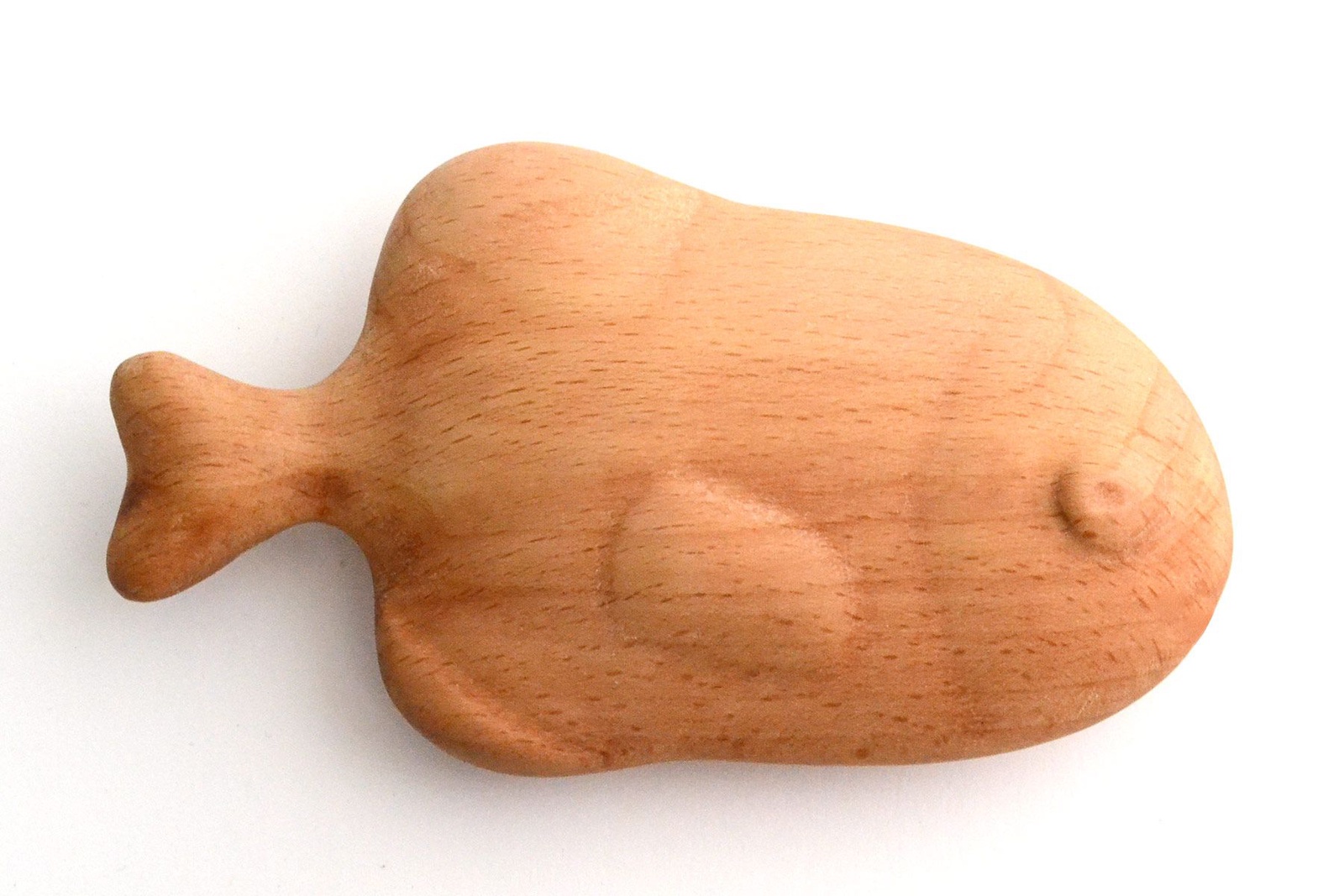 фото Погремушка"Рыбка"Буль-Буль Царицынская игрушка, CI-PG015, коричневый , Царицинская игрушка