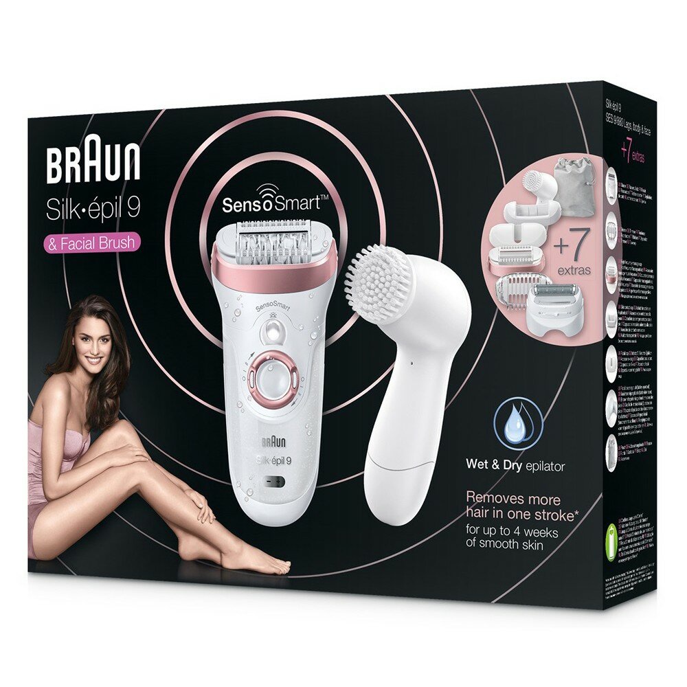 фото Эпилятор Braun Silk-epil 9 SensoSmart 9/880