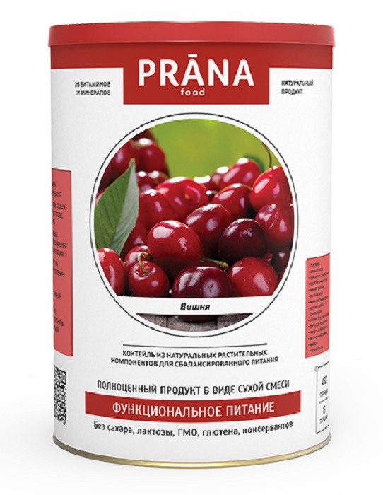 фото Фитнес питание PRANA food Коктейль - Вишня