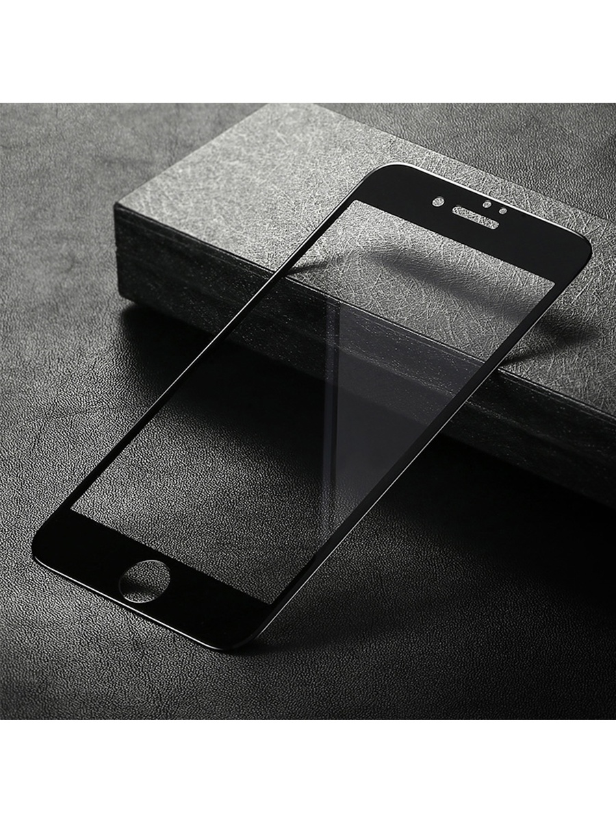 фото Защитное стекло Apple iPhone 7 Baseus Glass Film Black 0.23mm