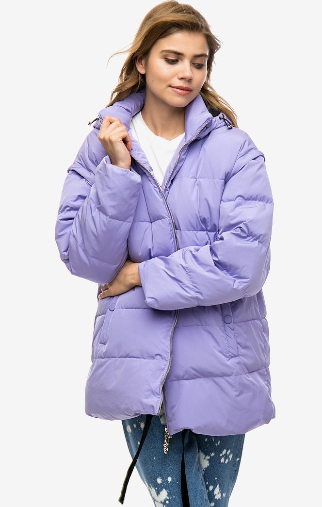 Сиреневая куртка женская. Куртка зимняя женская фиолетовая. Сиреневая куртка женская. Сиреневая куртка женская. Лавандовая куртка kappa 58 размер.
