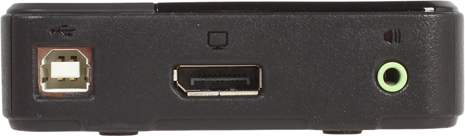 фото Переключатель KVM ATEN CS782DP-AT KVM+Audio+USB 2.0, 1 user USB+DisplayPort+AUDIO => 2 cpu USB+DisplayPort+AUDIO, со шнурами USB/AUDIO 2х1.8м.+ Dis