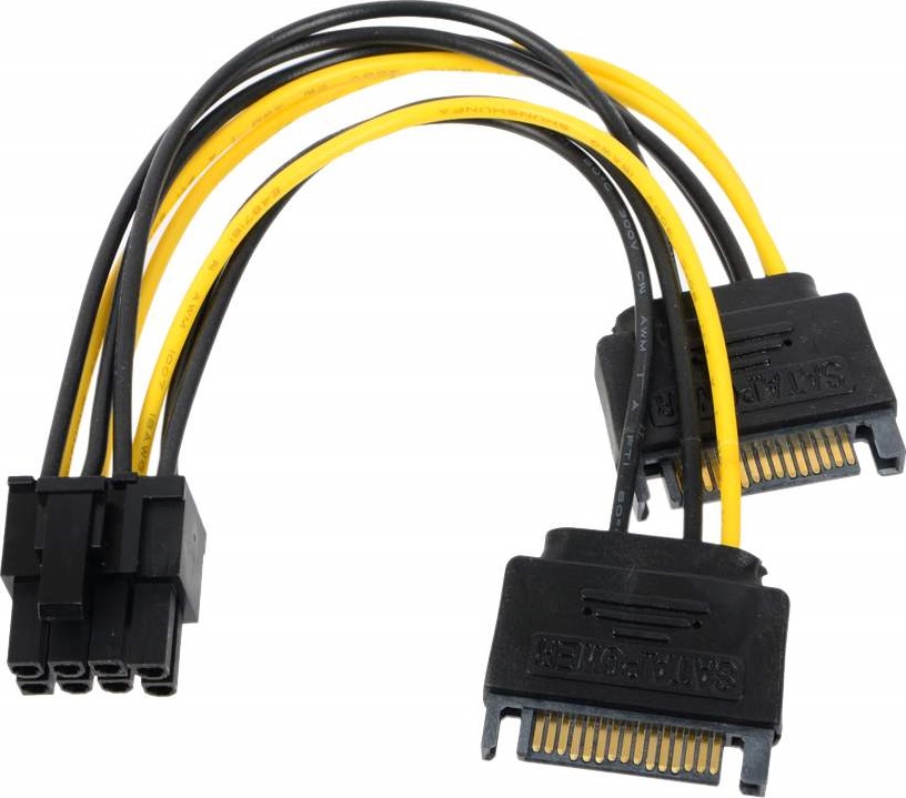 Видеокарта 12 pin. Переходник питания для PCI-ex видеокарт Molex 4pin (m) -> 6pin Orient c511. Кабель для блока питания 6 Pin sata2. Переходник питания SATA(x2) > 8pin. Переходник SATA 8 Pin для видеокарты.