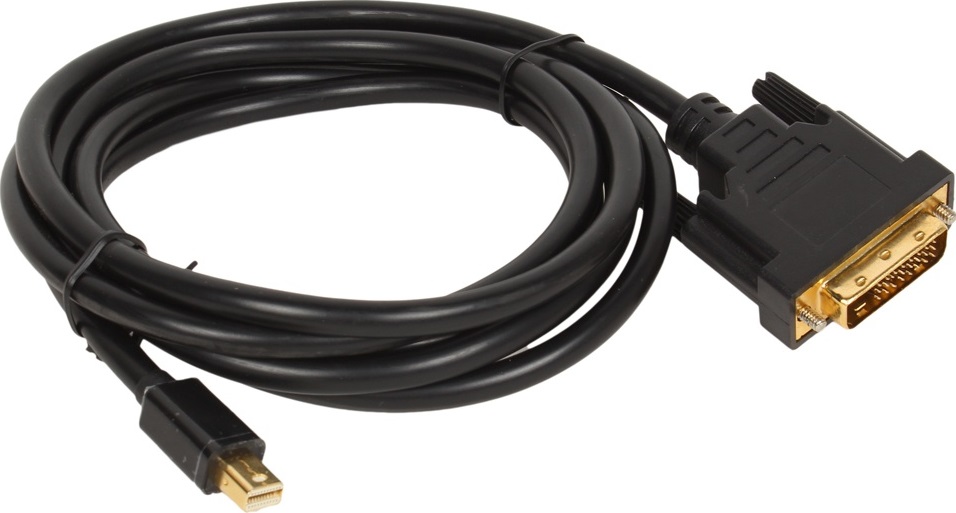 фото Кабель-переходник MINI-DisplayPort---DVI_M/M 1,8м Telecom <TA665-1.8M>