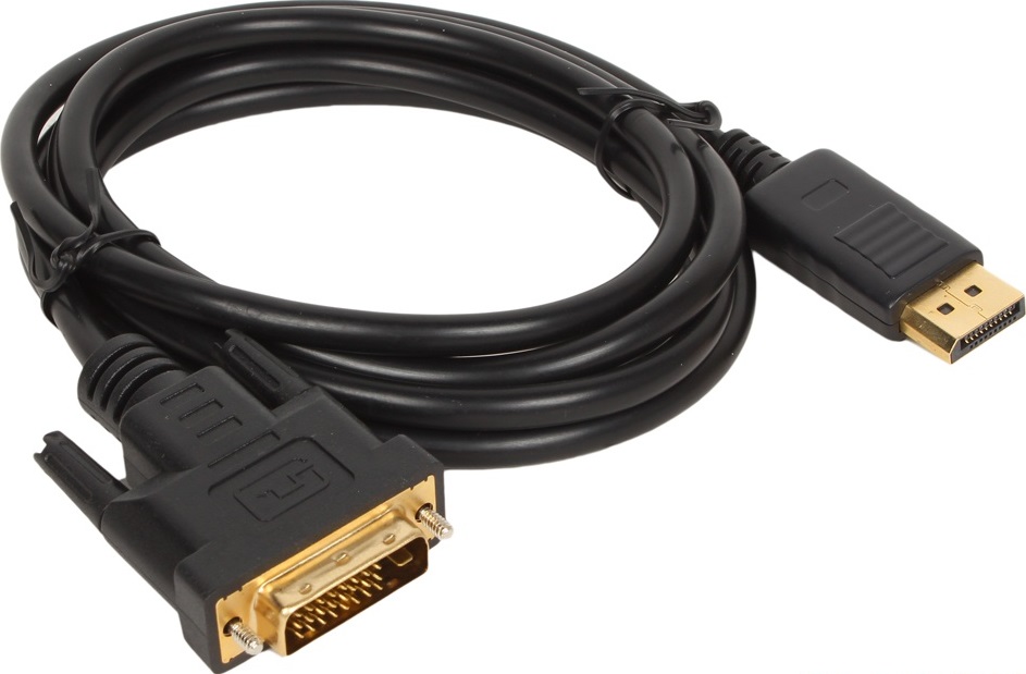 фото Кабель-переходник DisplayPort---DVI_M/M 1,8м Telecom <TA668-1.8M>