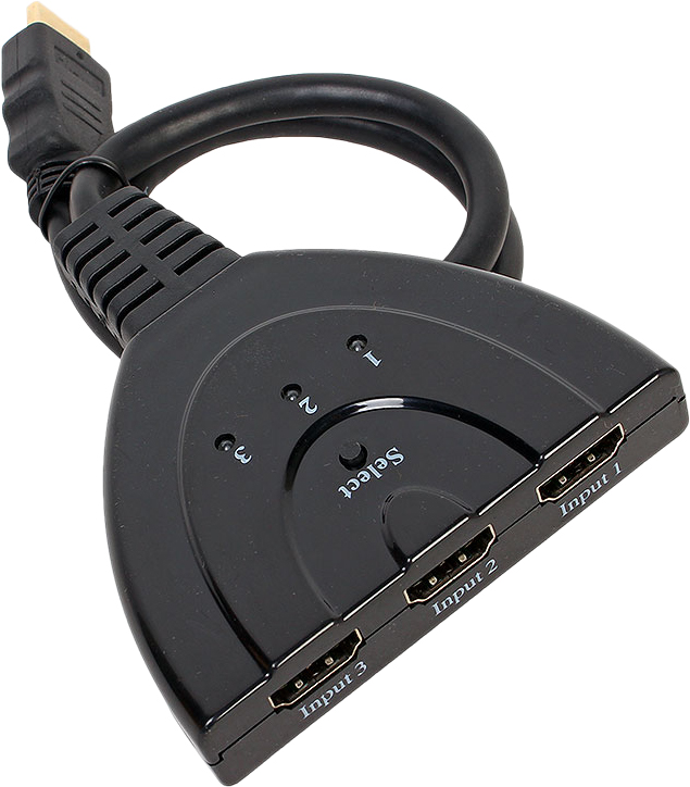 фото Переключатель HDMI 3 ->1 Telecom <TTS6033>