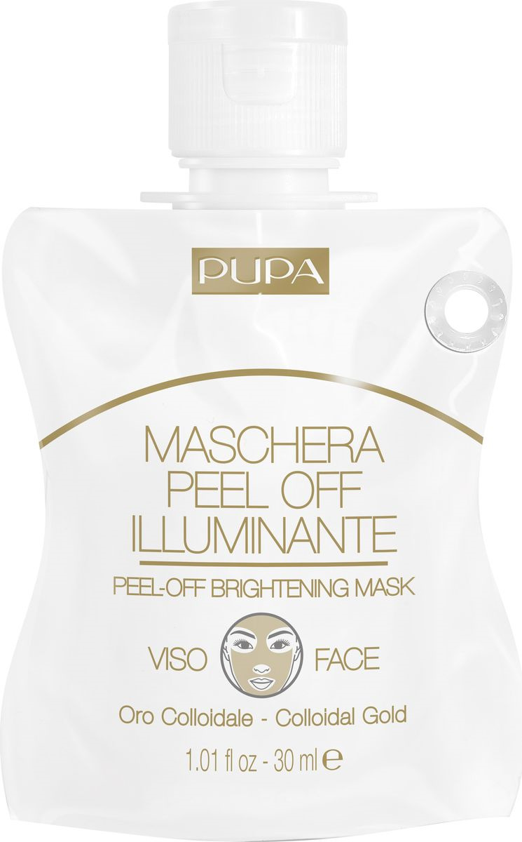 Маска для лица Pupa Peel off Brightening Mask, в саше, 30 мл