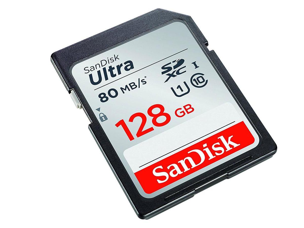 фото Карта памяти  SanDisk SDXC 128GB Class 10 Ultra UHS-I (80 Mb/s)