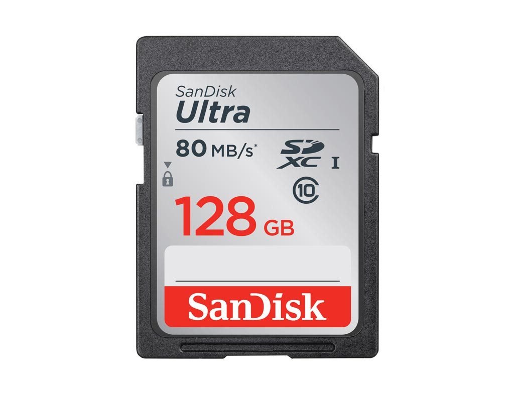 фото Карта памяти  SanDisk SDXC 128GB Class 10 Ultra UHS-I (80 Mb/s)