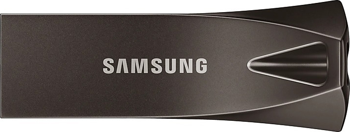 фото USB Флеш-накопитель Samsung BAR plus, 64GB, MUF-64BE4/APC, серый