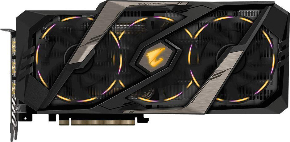 фото Видеокарта Gigabyte AORUS GeForce RTX 2080 8GB, GV-N2080AORUS-8GC