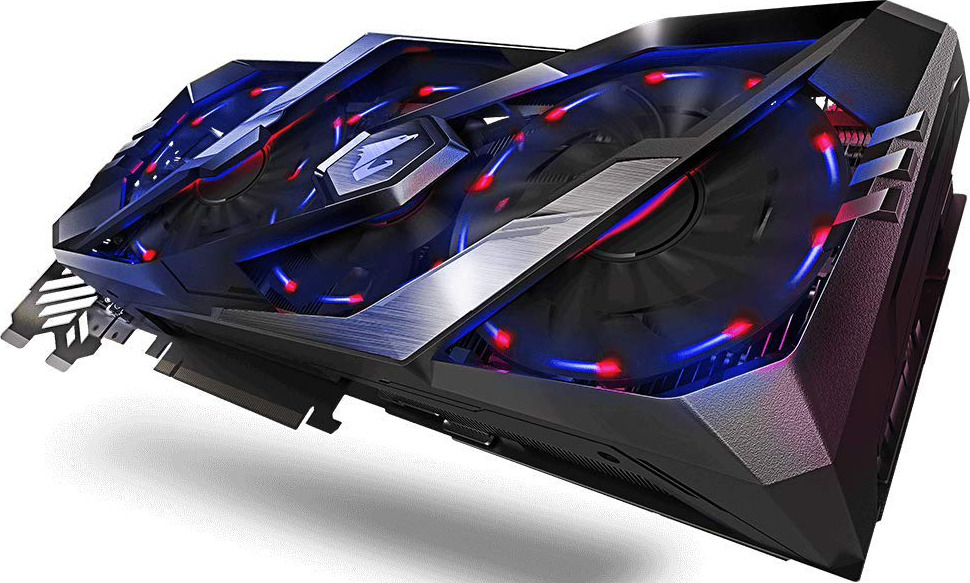 фото Видеокарта Gigabyte AORUS GeForce RTX 2070 8GB, GV-N2070AORUS-8GC